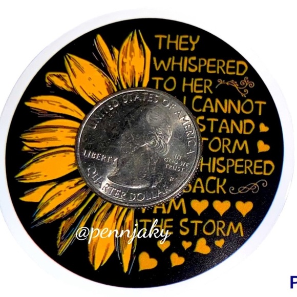 🌻2 for $9 or 4 for $15🌻 Pretty Sunflower 🌻 You are my sunshine decal - Picture 8 of 8
